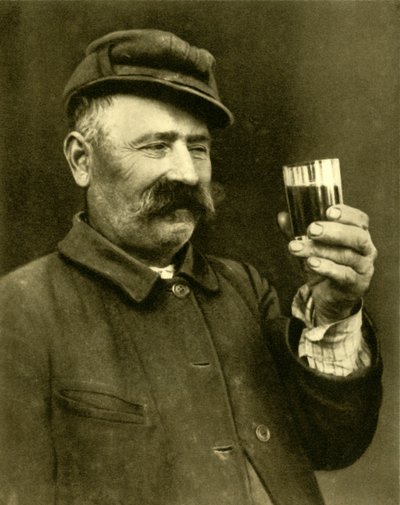 Vinbonde, Burgenland, Østrig, c1935. af Unbekannt