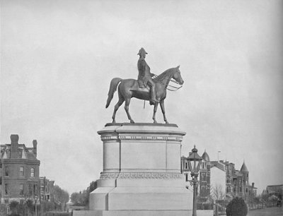 Winfield Scott Statue, Washington, D.C., c1897. af Unbekannt