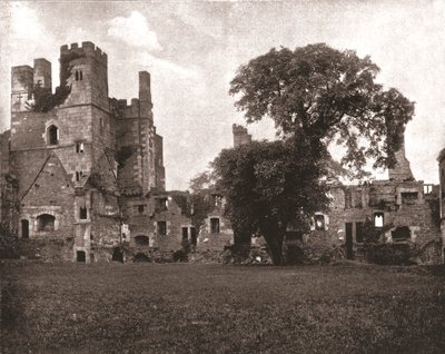 Wingfield Manor, nær Alfreton, Derbyshire, 1894. af Unbekannt