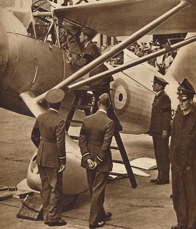 Med Royal Air Force, 1937 af Unbekannt