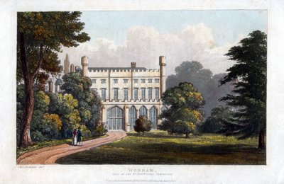 Wonham, Surrey, sæde for Lord Templeton, c1827 af Unbekannt