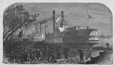 Wooding Up, 1883 af Unbekannt