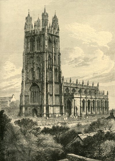 Wrexham kirke, 1898. af Unbekannt