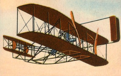 Wright brothers flyer, c1903, 1932. af Unbekannt
