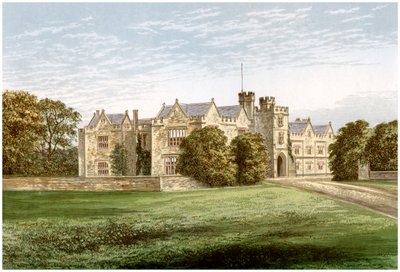Wytham Abbey, Oxfordshire, hjemsted for jarlen af Abingdon, c1880 af Unbekannt