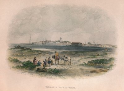 Yarmouth, Isle of Wight, c1800-tallet. af Unbekannt