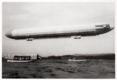 Zeppelin LZ3 luftbåren, Tyskland, c1906-1908 1933 af Unbekannt