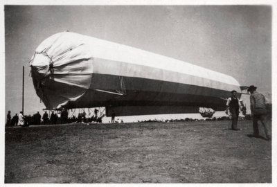 Zeppelin LZ 5 i Goeppingen, Tyskland, 1909 1933 af Unbekannt
