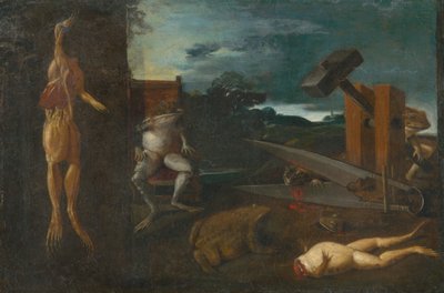 Froschgericht von Unbekannt