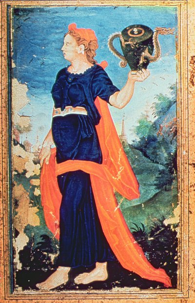 En mytologisk figur, Mughal af Unbekannt Unbekannt