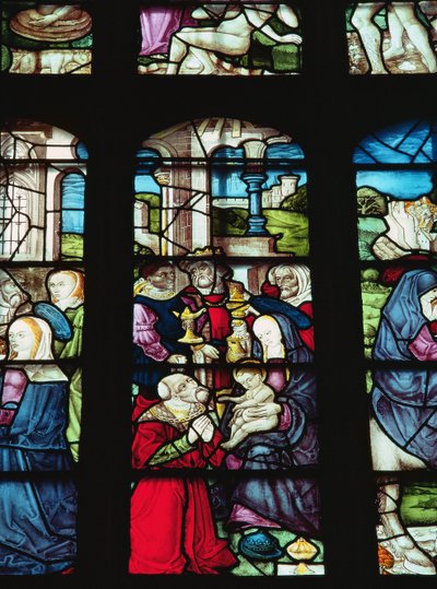 Tilbedelse af Magi, begyndelsen af det 16. århundrede af Unbekannt Unbekannt