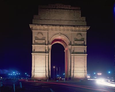 All India War Memorial Arch, New Delhi af Sir Edwin Lutyens (1869-1944) af Unbekannt Unbekannt