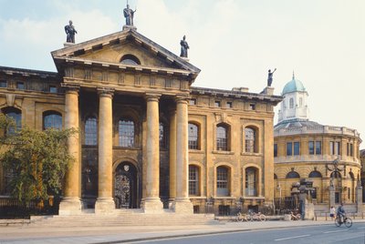 Clarendon Building, Oxford, bygget 1713 af Unbekannt Unbekannt