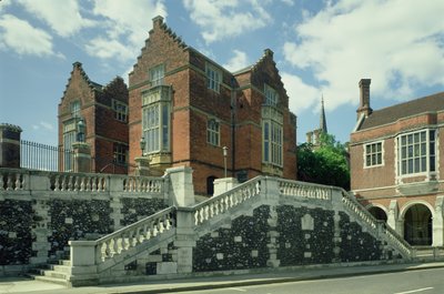 Eksteriør af Harrow School, Middlesex af Unbekannt Unbekannt