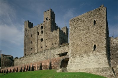Udvendig udsigt, Rochester Castle, Kent af Unbekannt Unbekannt