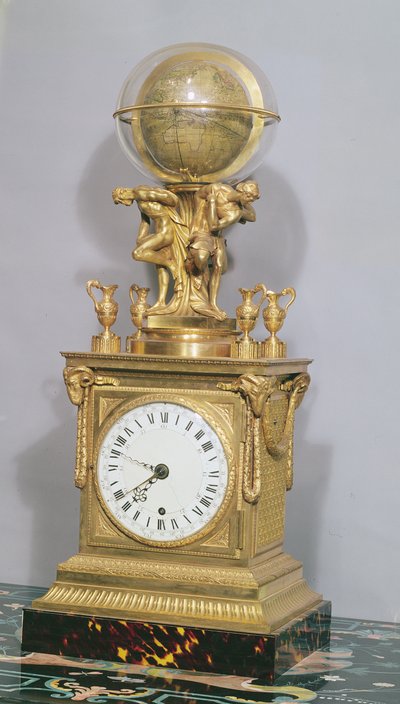 Geografisk ur, af Matthew Boulton, 1771-72 af Unbekannt Unbekannt