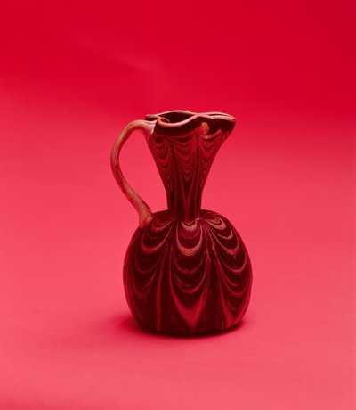 Glasflaske, egyptisk, ca. 5. århundrede af Unbekannt Unbekannt