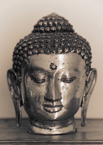 Buddhas hoved af Unbekannt Unbekannt