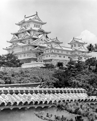 Himeji Castle, Kyoto, færdigbygget 1609 af Unbekannt Unbekannt