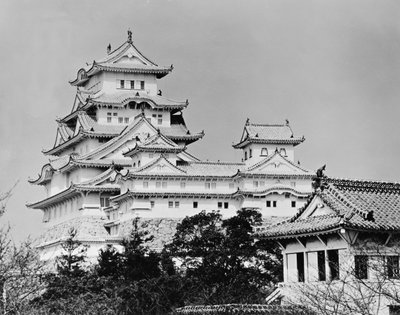 Himeji Castle, Kyoto, færdigbygget 1609 af Unbekannt Unbekannt