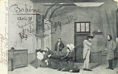 Scene fra akt IV af operaen 