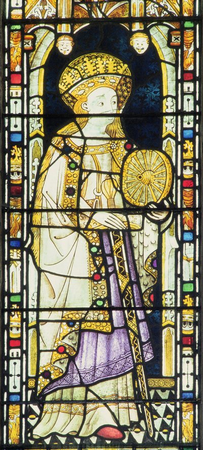 St.Catherine, britisk, 1400-tallet af Unbekannt Unbekannt