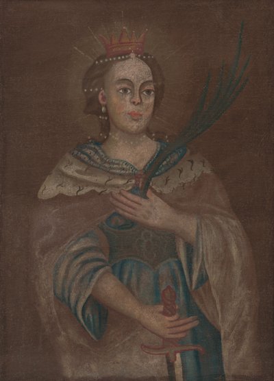 St. Catherine af Alexandria af Unbekannt Unbekannt