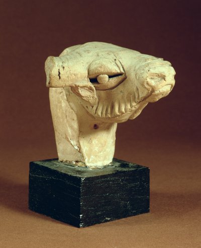 Terracotta kamelhoved, Mohenjodaro, 2300-1750 f.Kr af Unbekannt Unbekannt