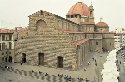 Kirken og basilikaen San Lorenzo, Firenze af Unbekannt Unbekannt
