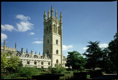 The Great Tower, Magdalen College, Oxford, bygget 1492-1509 af Unbekannt Unbekannt