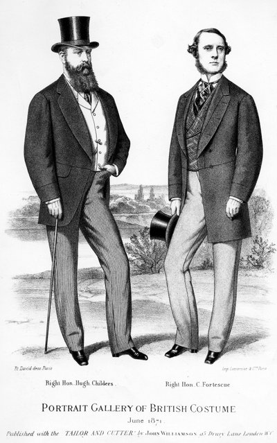 Den højre Hon. Hugh Childers and the Right Hon. C. Fortescue, 1871 af Unbekannt Unbekannt
