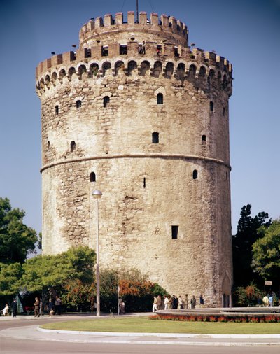 Det Hvide Tårn, bygget under Suleiman den Storslåedes regeringstid (1520-66) af Unbekannt Unbekannt