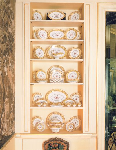 I Paris (Rue des Crussol) middagsservice, ca. 1792-95 (porcelæn) af Unbekannt