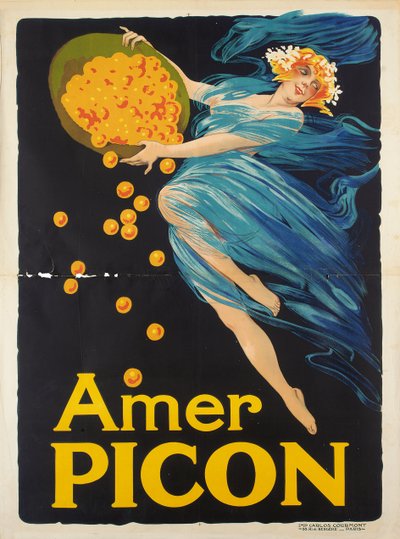 Reklameplakat for aperitif Amer Picon af Unbekannt