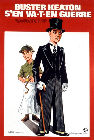 Doughboys filmplakat af Edward Sedgwick med Buster Keaton og Sally Eilers 1930 af Unbekannt