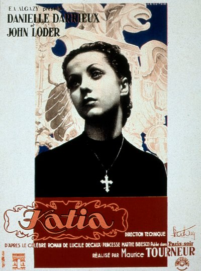 Plakat af filmen Katia af Maurice Tourneur med Danielle Darrieux 1938 af Unbekannt