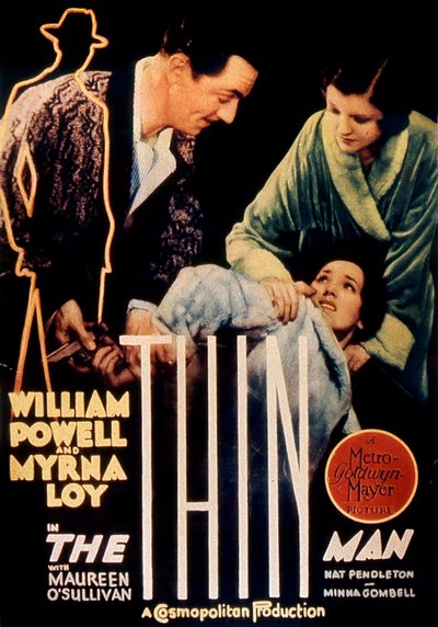 WsVandyke filmplakat The Slender Man fra 1934 af Unbekannt