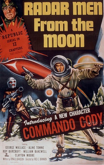 Radar mænd fra månen filmplakat af FredBrannon med Georges Wallace Aline Towne og Roy Barcroft 1952 af Unbekannt