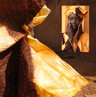 Afrikanske tryk 35, 2009 (foto) af Unbekannter Künstler