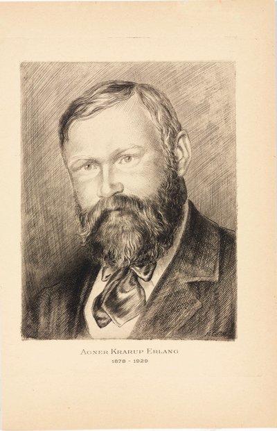 Agner Krarup Erlang, Danish mathematician af Unbekannt