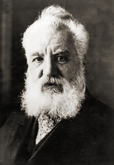 Alexander Graham Bell, ca. 1920 (s/h-foto) af Unbekannter Künstler
