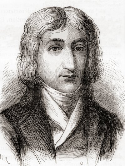 André-Jacques Garnerin, ballonfarer og opfinderen af den rammeløse faldskærm, fra 