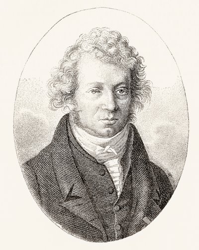 André-Marie Ampère af Unbekannter Künstler