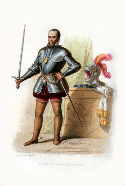 Anne de Montmorency af Unbekannter Künstler
