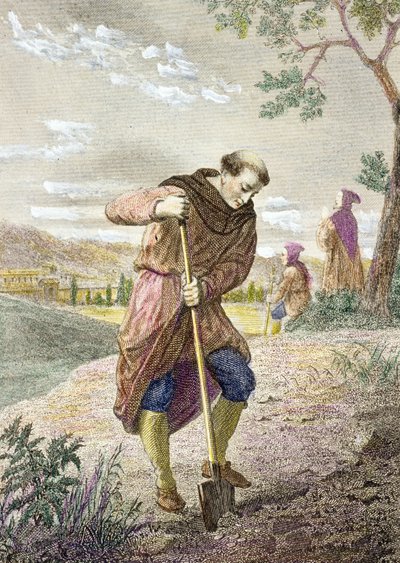 Armand Jean Le Bouthillier de Rance (1626-1700) abbed og grundlægger af trappistcistercienserne af Unbekannter Künstler