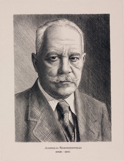 Arnold Sommerfeld, tysk fysiker, c1930 af Unbekannt