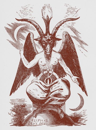 Baphomet af Unbekannter Künstler