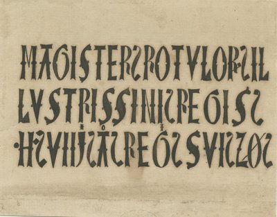 Barton under Needwood Church - inskriptioner: blækfaksimile og [?1700-tallet] af Unbekannt