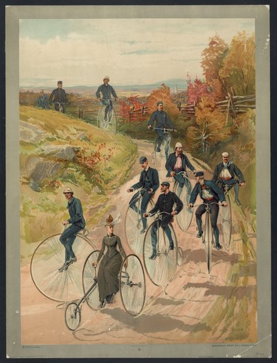 Cykling af Unbekannter Künstler