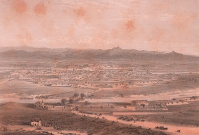 Fugleperspektiv af Alessandria, Piemonte af William M. Timlin